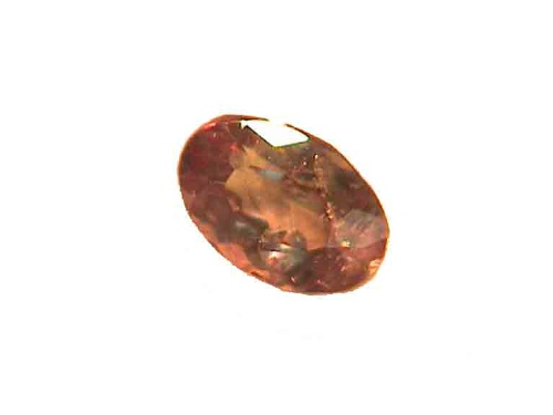 Alexandrite naturelle du Brésil, ovale, vert-brun
